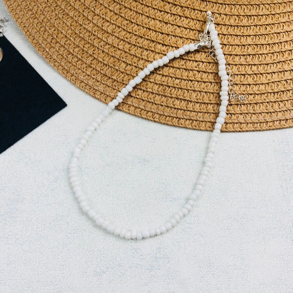 Boho красочные маленькие бусы колье для женщин Простой Бисероплетение Цветок ожерелье ручной работы воротник ювелирные изделия колье Femme - Окраска металла: 2