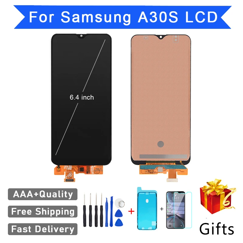 

Perfect Repair AAA+++ Incell LCD For Samsung A30S A307 A307F A307G Screen Replacementa Assembly Digitizer Phone Touch Pantall