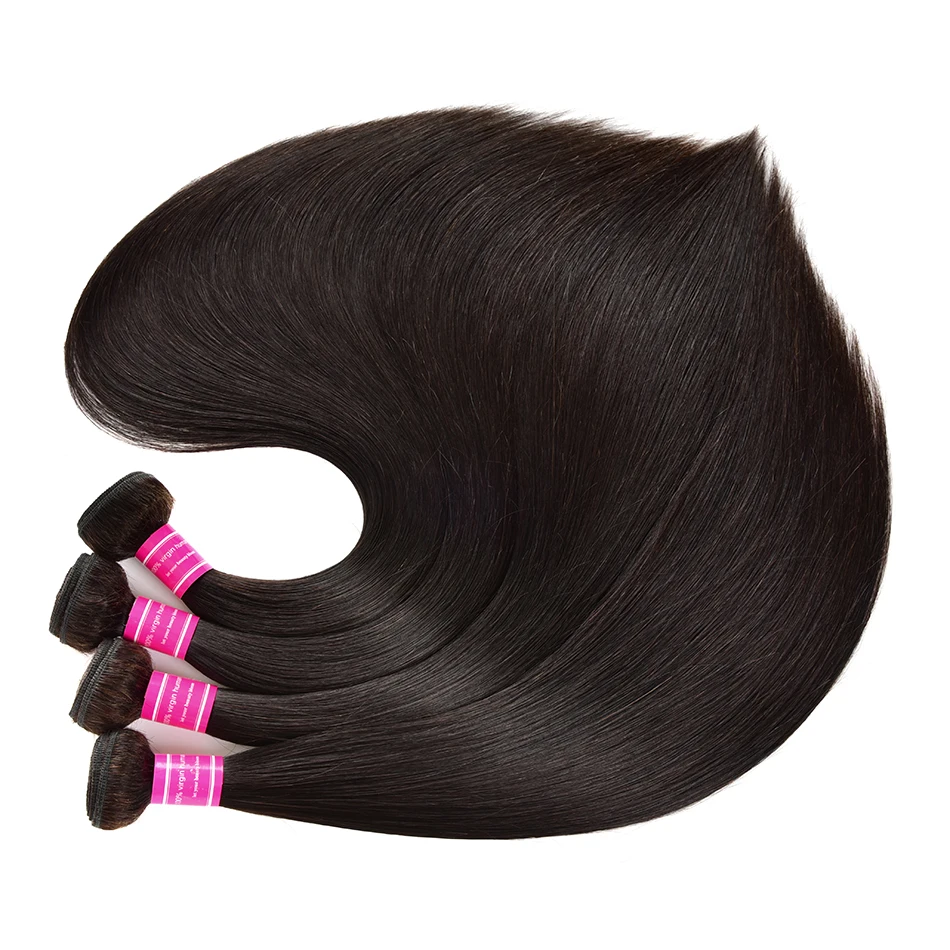Feixes de Cabelo Humano em Linha Preço de Atacado Pacotes de Cabelo Reta 20 Pacotes Negócio Brasileiro Cabelo Humano Não Pressionado Virgem 3 - 5 10 5 Cheap Apliques ondulados