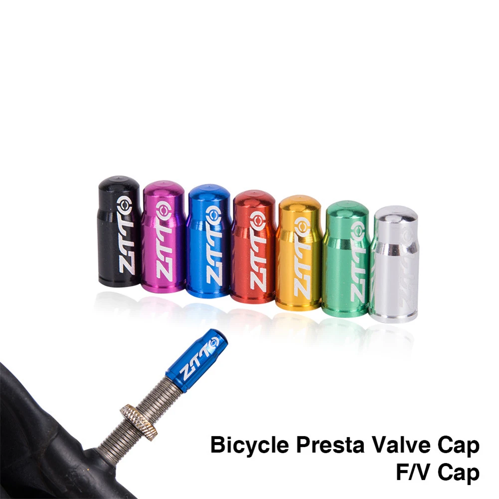 2pcs Bicycle Valve Cap Mountain Bike Road Bike Ztto Aluminum Alloy Valve Cap Valve Dust Cap