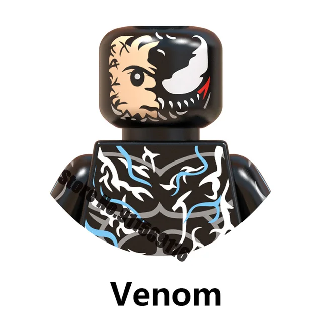 DISNEY Super Heroes Nebula Deadpools Building Blocks Gamora Groot Yondu Doctor Octopus Scream Venoms Bricks Action Figures Toys K-WM582