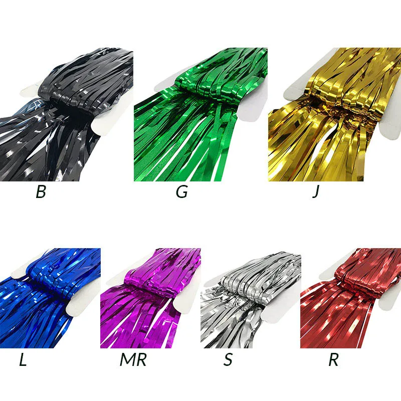 Красивый металлический занавес из фольги, Свадебный Декоративный фон, фольга, бахрома, мишура, Блестящий Фон, день рождения, вечеринка, Рождество, украшение