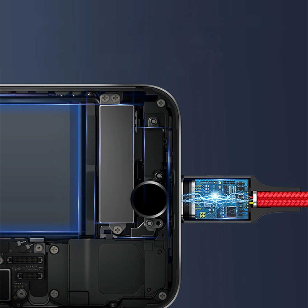 3 в 1 кабель Micro USB type C 1,2 м для iPhone XS Max X XR 5 5SE 6 S 6 S 7 8 Plus samsung huawei кабели для быстрой зарядки провод шнур