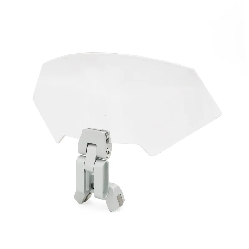 Color : Type A Big Clear Deflector Motocicleta Transparente resucitado Viento Ajustable Pantalla Parabrisas Spoiler for BMW F800 R 1200 GS Kawasaki Yamaha Parabrisas