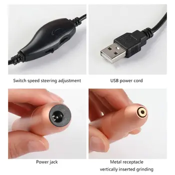 

Electric Nail Drill USB Machine Manicure Pedicure Polish Bits with Sanding Bands GXMC