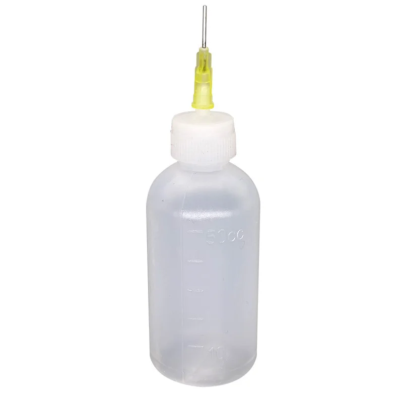 Ceramic Art Squeeze Clay Painting Bottle Multi-needle Point Line Texture Effect Creative DIY Pottery Painting Tool 50ml