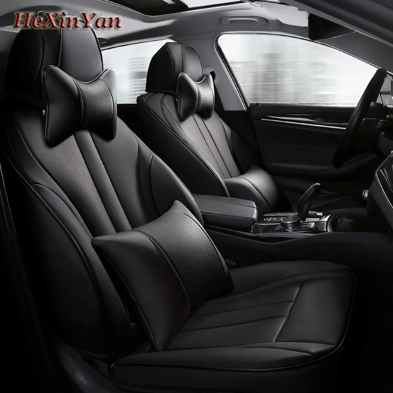 Чехол на сиденье автомобиля HeXinYan для BMW e46 e90 e60 e39 f30 f10 e36 f20 e87 x5 e70 e34 e92 e30 e91 g30 e53 X3 X1 X2