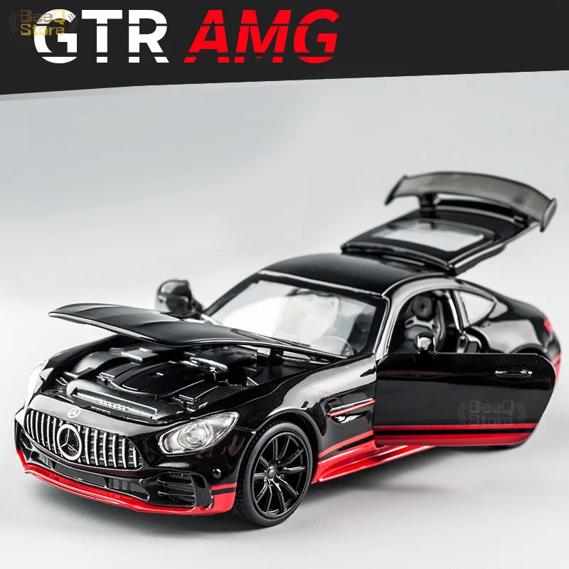 1:32 игрушечный автомобиль BENZ GTR AMG Металлический Игрушечный сплав литье под давлением игрушечный Транспорт модель автомобиля Миниатюрная модель автомобиля игрушка для детей