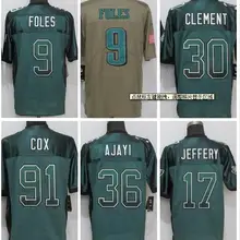 Мужская футболка для взрослых 9 Foles 17 Jeffery 30 Clement 36 Ajayi Drift Fashion 9 Foles 91 Cox 86 Ertz Drift Fashion Elite Philadelphia