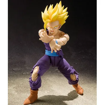 

Dragon Ball SHF Gohan2.0 Super saiyan war-damaged 14cm Movable model