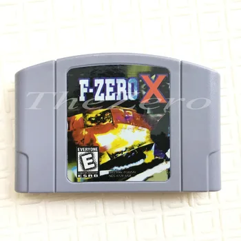 

F-Zero X English Language Video Game for 64 Bit Console NTSC Version Cartridge Card