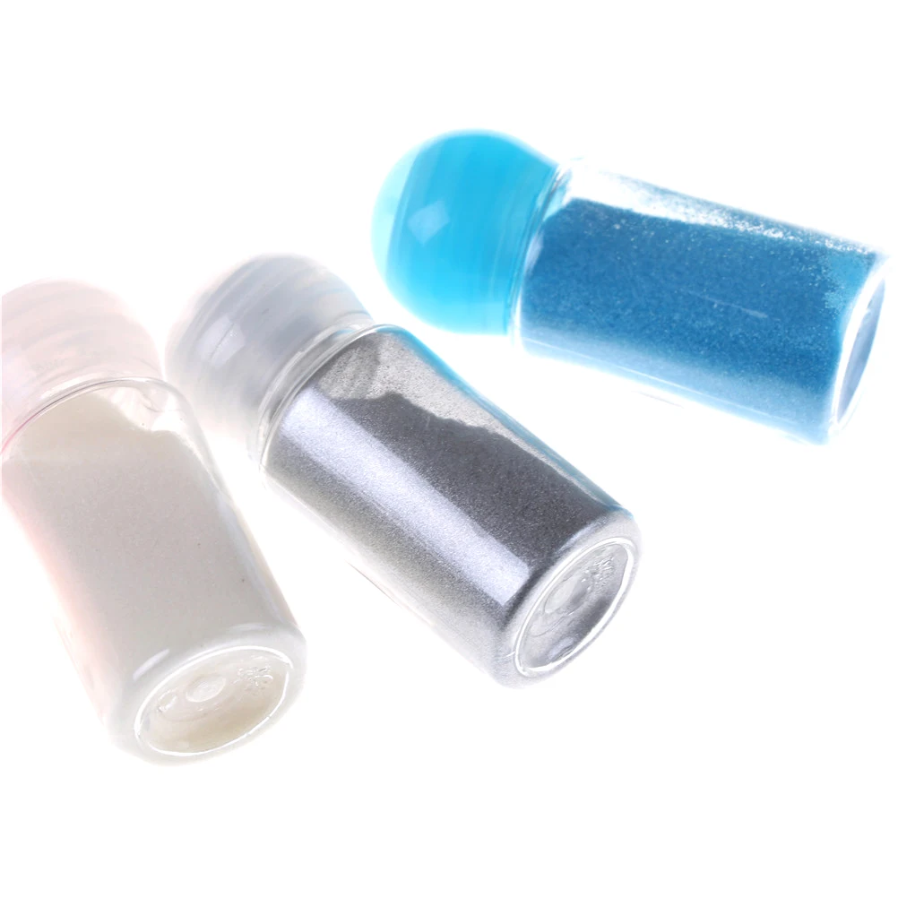 DIY Metallic Paint Emboss Powder Shiny Colour Embossing Pigment Stamping Scrapbooking Craft Embossing Powder 10ML/Bottle