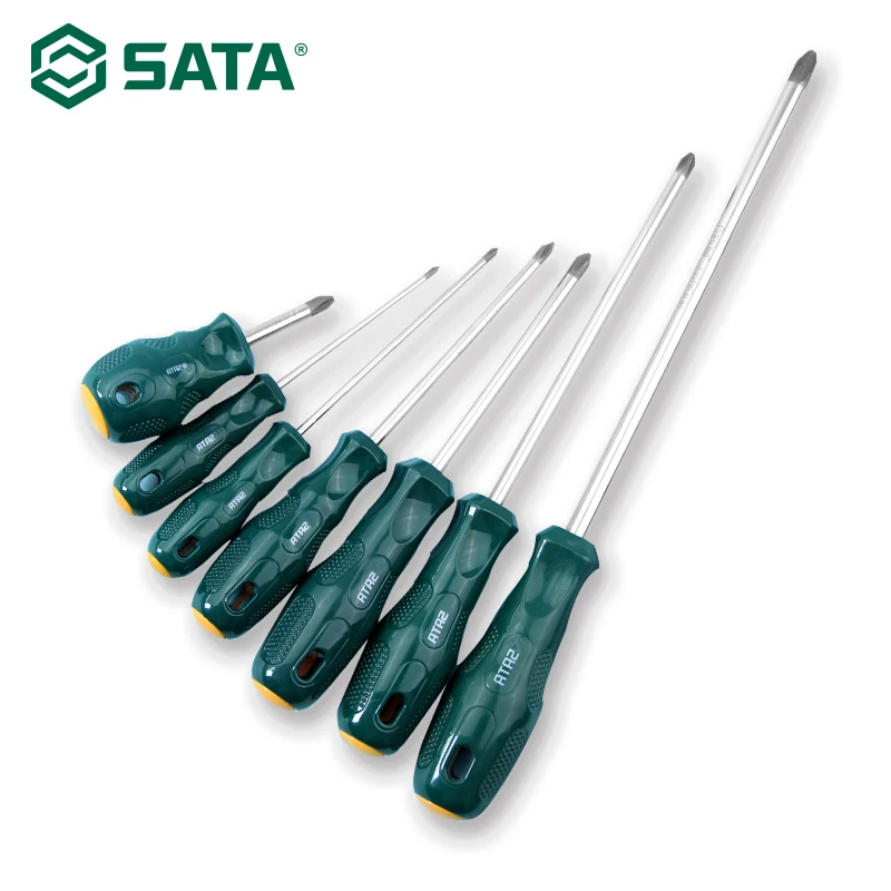 SATA Phillips отвертка аппаратные инструменты для ремонта дома большой шуруповерт ручной инструмент 62302-62322
