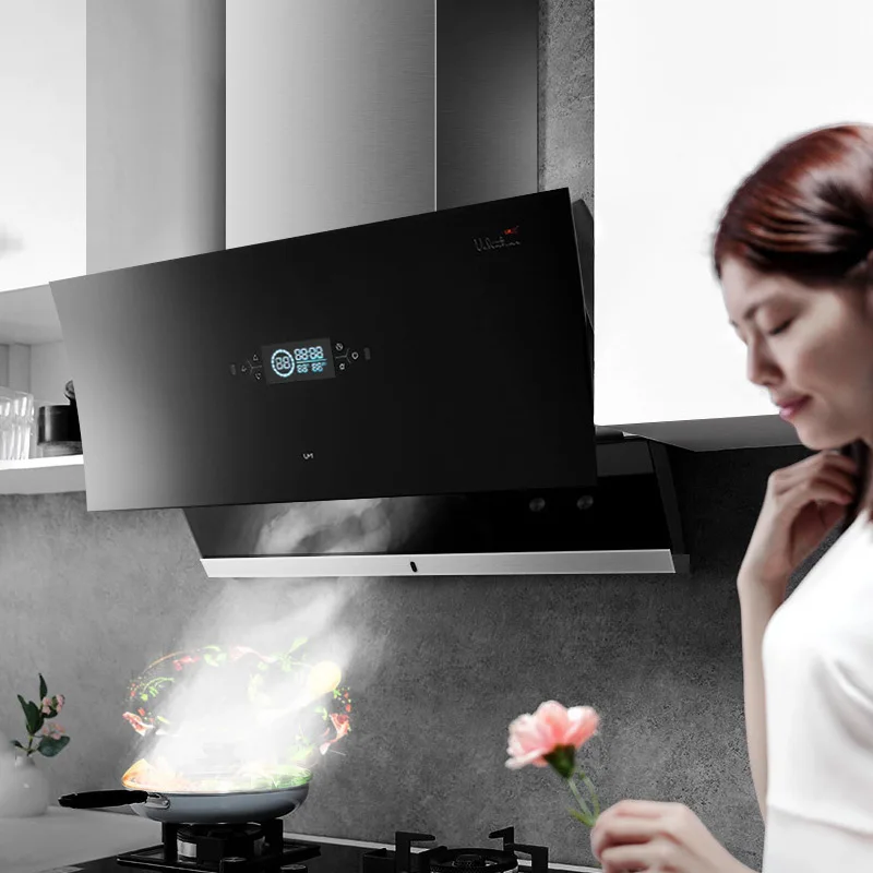 Kitchen Ventilator Domestic Range Hood 900mm 22/24/25m� Big Suction Household Extractor Hood New Upgrade