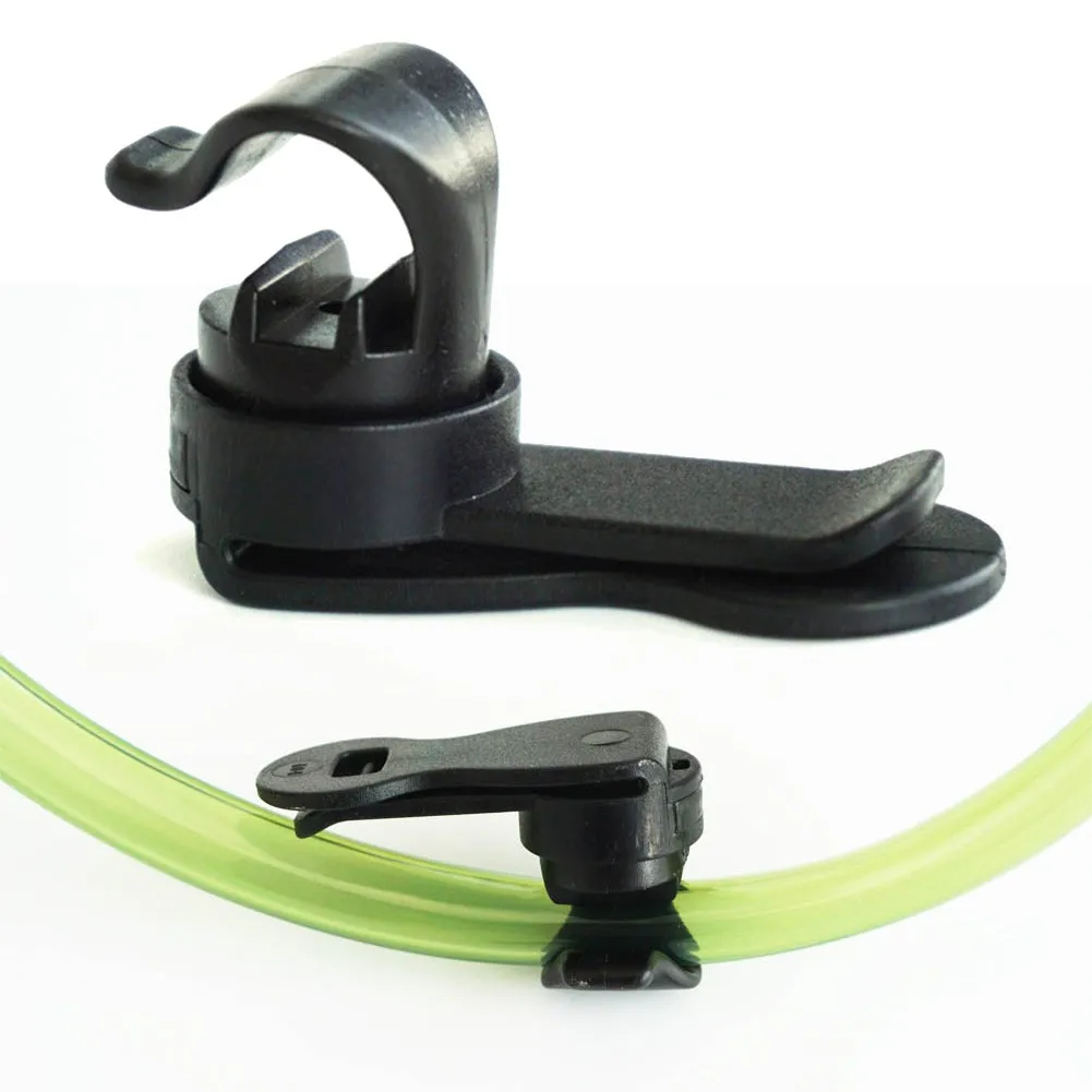 Drinking Tube Clip Outdoor Hiking Backpack Magnetic Water Bladder Hose Clip