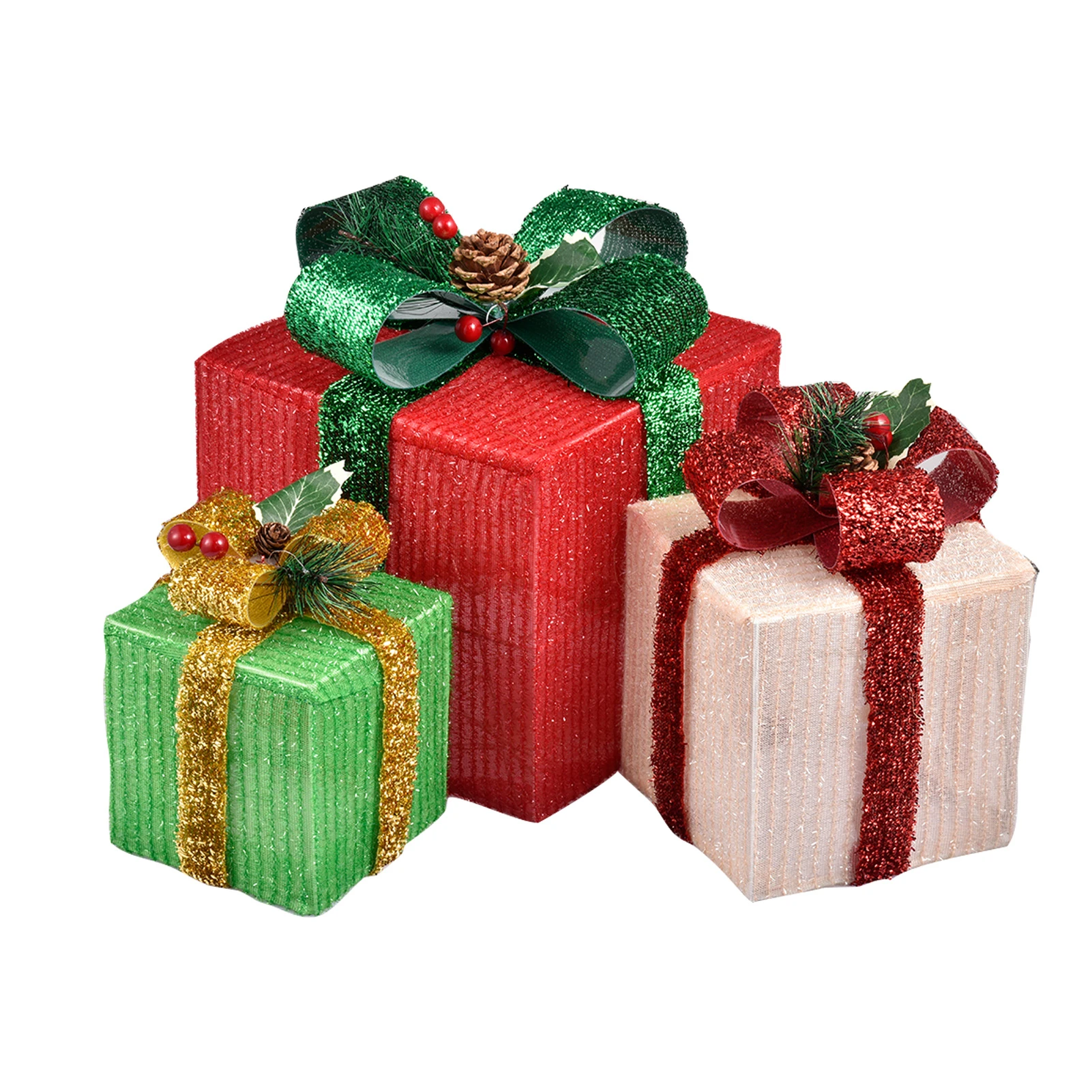 14+ Outdoor Christmas Decorations Gift Boxes 2021