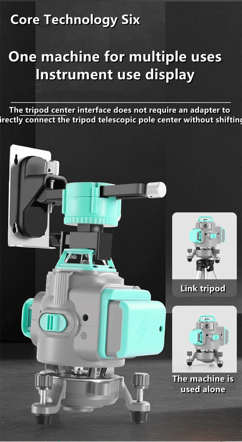 Feixe 360 Spin Controle Remoto Autonivelamento Nível