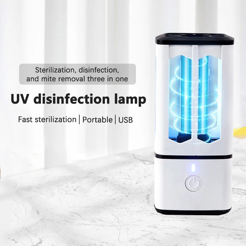 

Mobile Quartz Ultraviolet UV Lamp Mini Germicidal Sanitizer Handheld Disinfection Rechargeable Portable Light USB UVC Tube Blubs