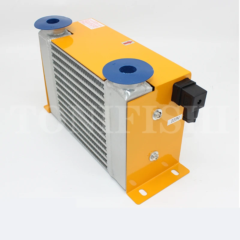 2Mpa Hydraulic Oil Cooler AC220V New 60L/Min HIGH PRESSURE 20Bar AJ-0608T 
