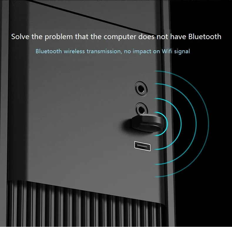 USB адаптер Bluetooth 4 0 для ПК компьютерных колонок беспроводной мыши музыкальный