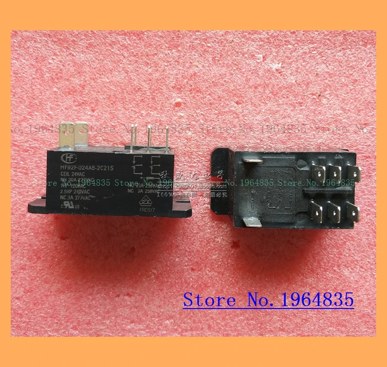 

HF92F-024A6-2C21S 24VAC 8 30A
