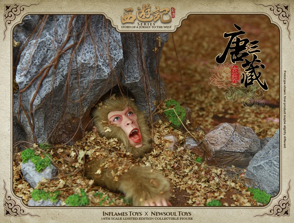 Надувные игрушки 1/6 Jurney To The West Tang Monk Коллекционная Фигурка Спецификация Коллекционная фигурка