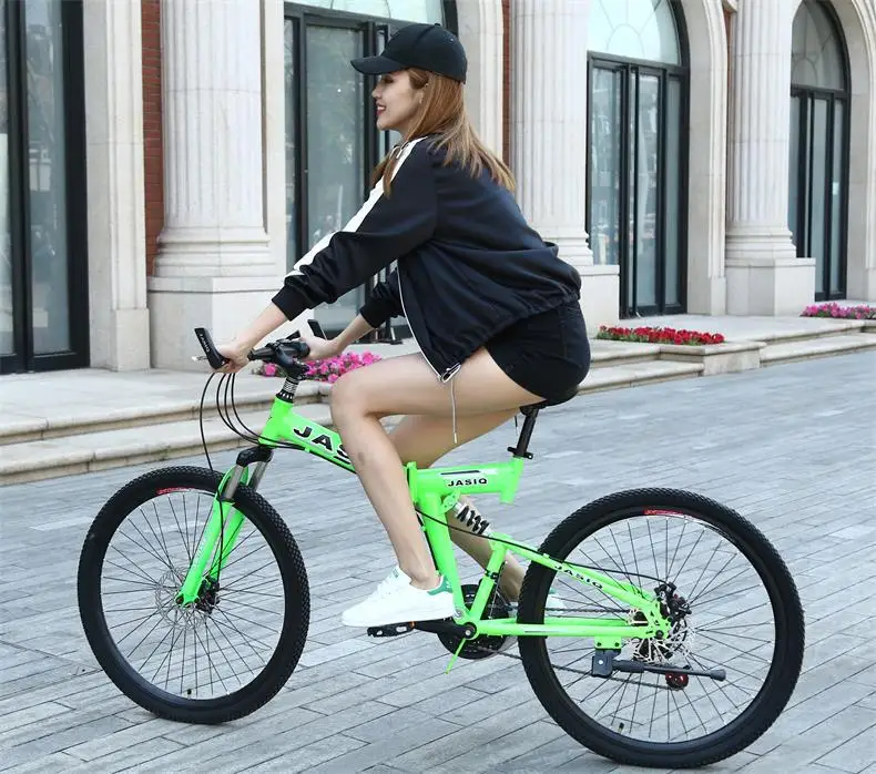 Mountain Bike Running Leopard foldable bicycmountain bike 26-inch steel 21-speed bicycles brakes road bikes racing bicycle