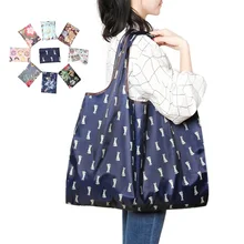 Foldable Shopping Bag Eco-friendly Folding Reusable Portable Shoulder Handbag Waterproof Polyester for Travel Grocery Bags Special Purpose Bags Foldable Shopping Bag Eco-friendly Folding Reusable Portable Shoulder Handbag Waterproof Polyester for Travel Grocery Bags Special Purpose Bags