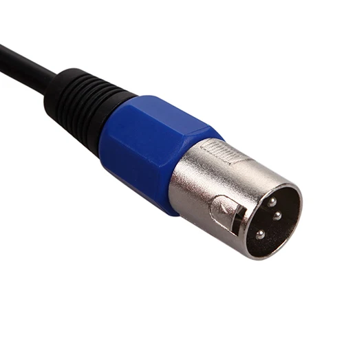 XLR штекер Женский 3 pin микрофон экранированный микрофонный кабель аудио удлинитель шик