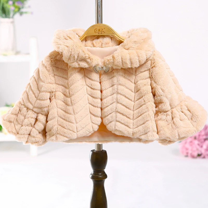 Модное зимнее пальто для девочек; теплая утепленная детская верхняя одежда; милое пальто; костюм для девочек; однотонная детская одежда