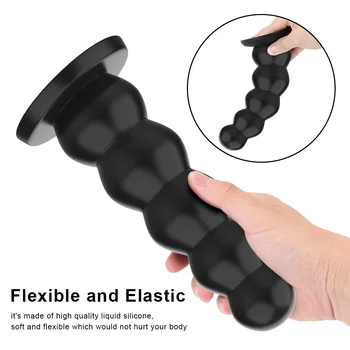 40/60mm Thick Butt Plug Anal Expander Sex Toys for Adults Men Women Big Dildos Bondage Vaginal Dilator Suction Machine Erotic 3