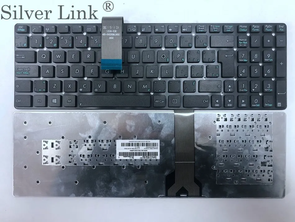 West Balkans Brazil Hebrew Swiss Keyboard for ASUS K55V K55 K55A K55VD K55VJ K55VM K55VS A55 A55V A