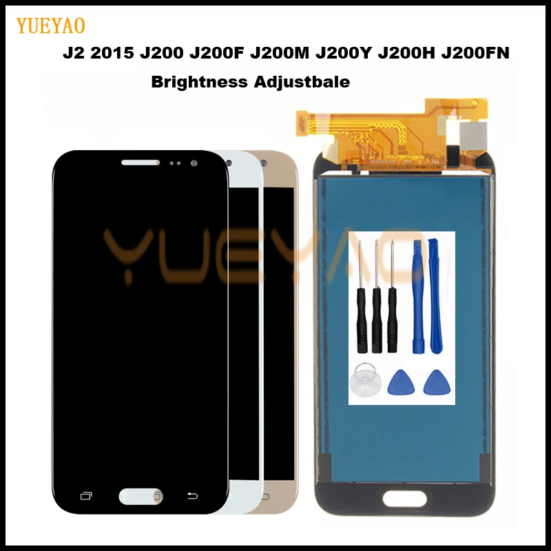 ЖК-дисплей для Samsung Galaxy J2 2016 J200 J200F J200M J200H J200Y сенсорный экран дигитайзер в сборе с
