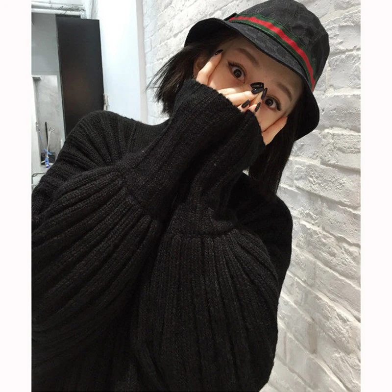 Осенний кардиган длинная одежда вязаный свитер женские свитеры Manteau Femme Hiver Sueter Mujer свитера Harajuku YL260