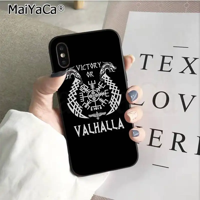 MaiYaCa Viking Vegvisir Odin скандинавский клиент высокое качество чехол для телефона для iPhone 11 pro XS MAX 8 7 6 6S Plus X 5 5S SE XR чехол