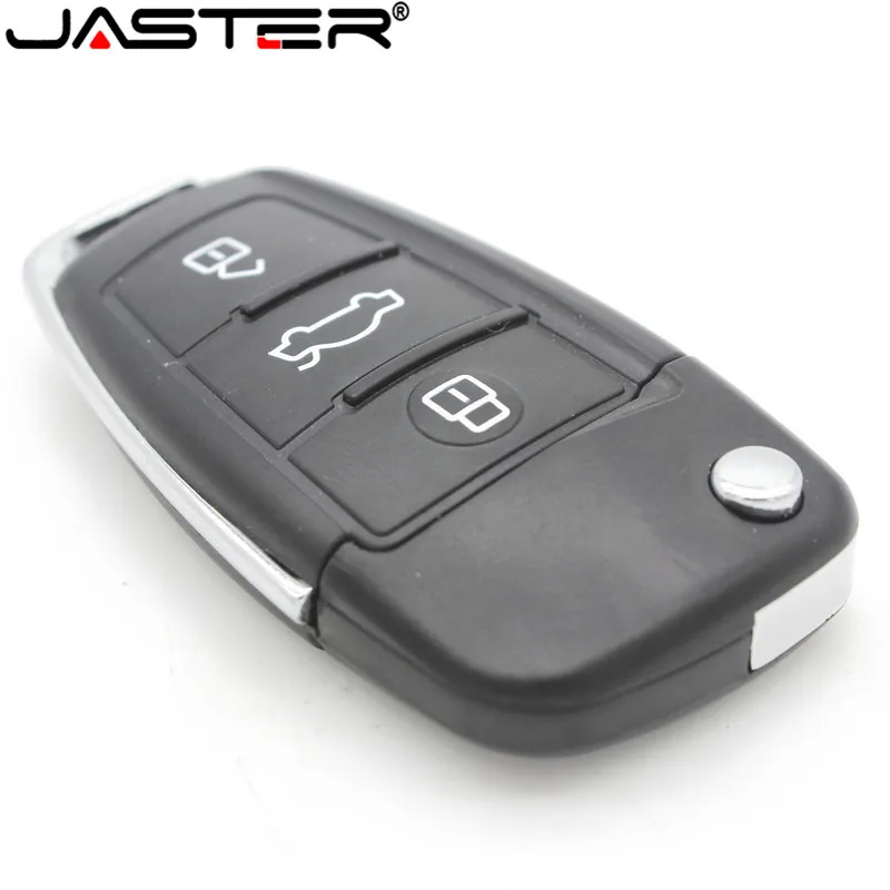 JASTER USB флеш-накопитель реальная емкость Audi Автомобильный ключ 8 ГБ 16 ГБ 32 ГБ 64 ГБ флеш-накопитель Флешка карта памяти U диск