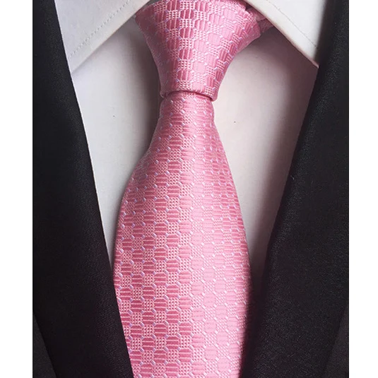 Мужские галстуки роскошные шелковые галстуки на шею 8 см Полосатый Цветочный Пейсли Классический галстук для мужчин Формальный Бизнес Свадебная вечеринка Gravata подарок - Цвет: YU-H07