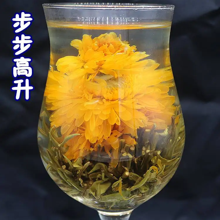 Китайский Цветущий чай зеленый чай шар художественный Цветущий чай 16 штук 16 видов китайский Цветущий Цветочный чай