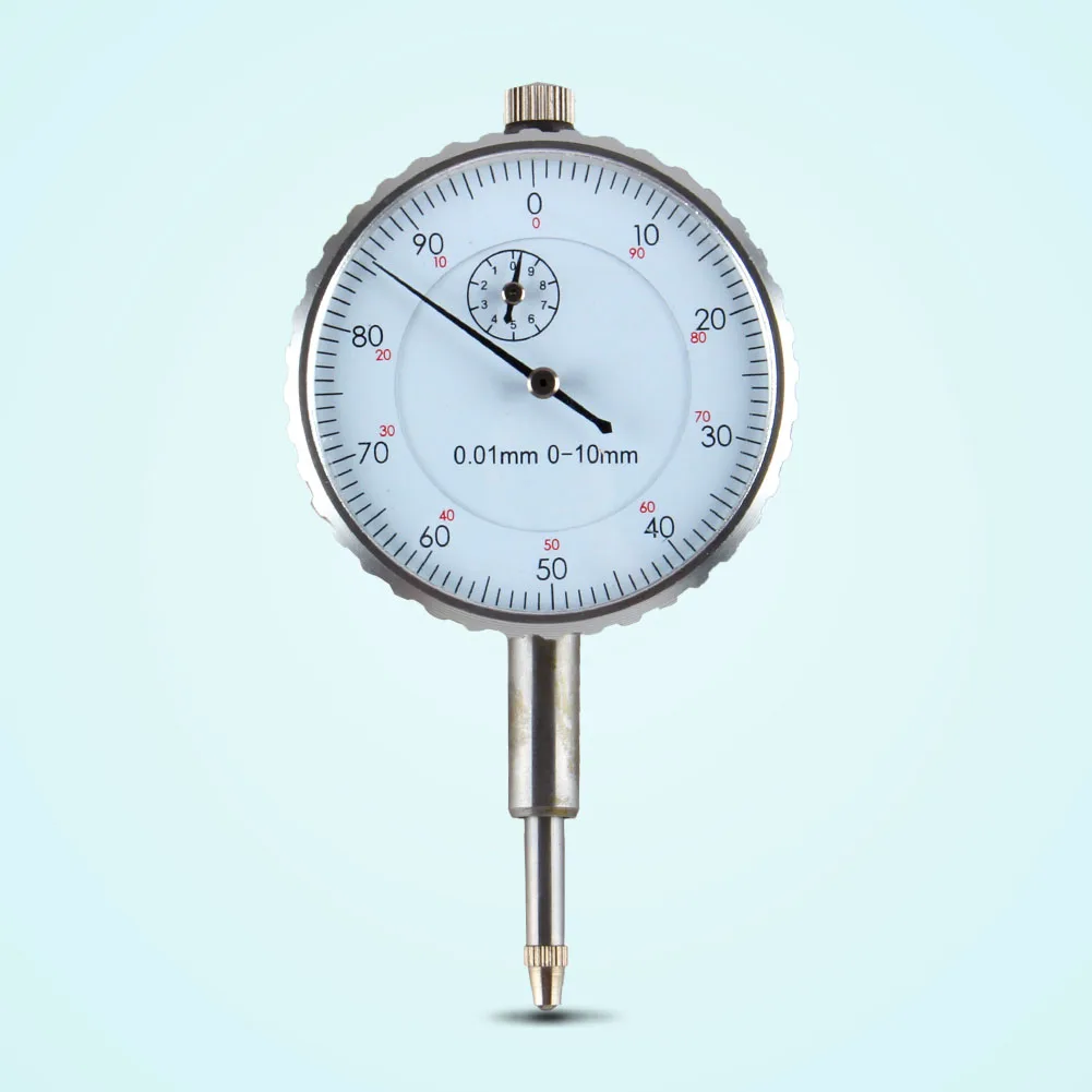 Индикатор циферблата Gage 0-10 мм наружный измерительный 0,01 мм точный инструмент для измерения точности часов 0-10 мм наружные измерительные часы
