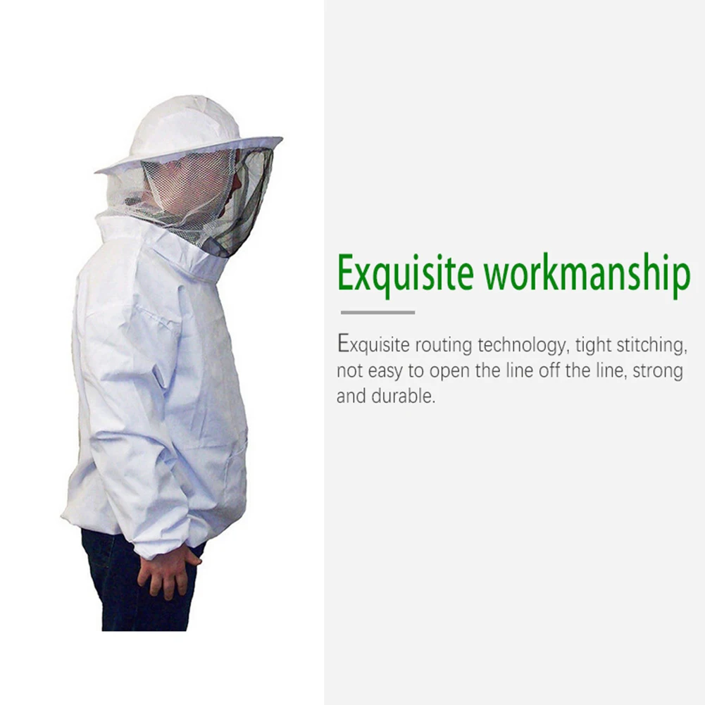 Новая защита от пчел куртка вуаль платье костюм с Pull Hat Smock оборудование дом открытый пчела принятия защитная одежда