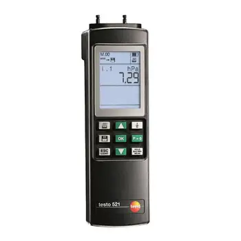 

Testo 521-2-Differential Pressure Measuring Instrument 0-100 hPa,Measuring Air Conditioning and Ventilation Technology,0560 5211