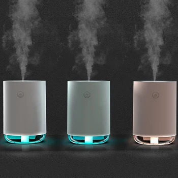 300 ミリリットル Usb 空気加湿器愛らしいペットランプ超音波クールミストアロマエッセンシャルオイルディフューザー 3 1 で空気清浄機ホーム車
