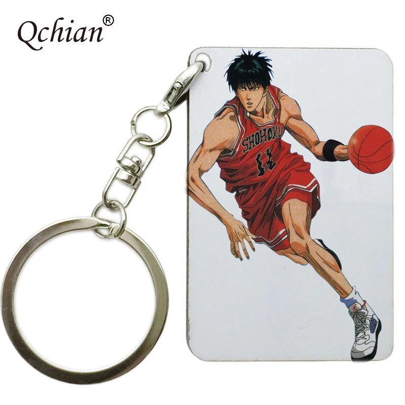 

SLAM DUNK Hanamichi Sakuragi cos keychain Japanese Anime Rukawa Kaede Doma Umaru key Chain Cosplay surrounding Chaveiro