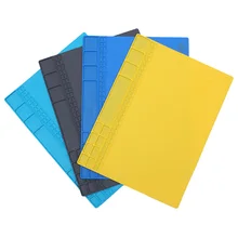 Магнитный термостойкий Коврик для пайки силиконовый тепловой пистолет BGA изоляция паяльной станции Pad ремонтные инструменты обслуживания платформы D