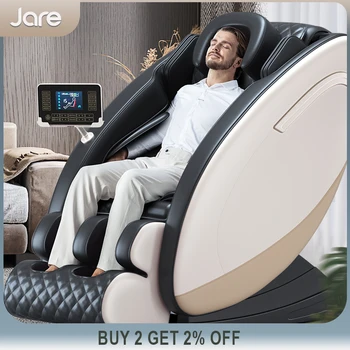 

Jare 6655 Full Body 4d Zero Gravity Electric Price Leather Parts Luxury Cheap Portable Recliner Machine Foot Massage Chair