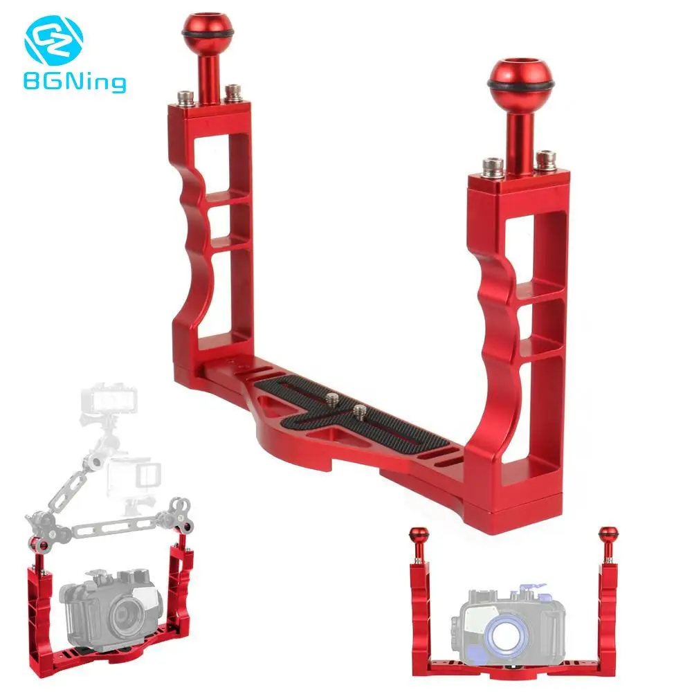 New Upgrade Underwater DSLR Camera Handheld Tray Bracket Stabilizer Rig Light Support for DJI OSMO for Gopro for Insta360 Mount