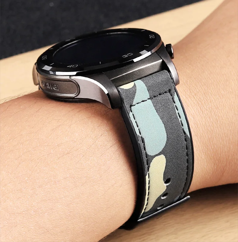 22 мм ремешок для часов huawei watch 2 pro/honor magic watch 2/samsung Galaxy watch 46 сменный ремешок аксессуары для часов - Цвет ремешка: 7560