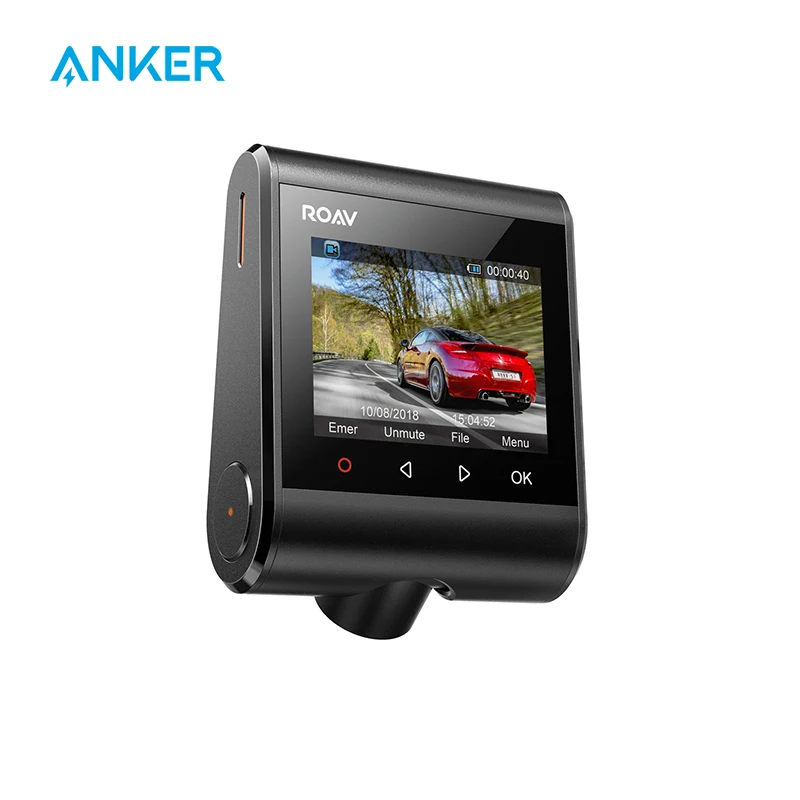 Pаспродажа Anker Roav Dash Cam S1, камера на приборной панели с сенсором sony, Full HD 1080 p, NightHawk Vision, встроенный font b gps b font , Wi Fi и широкоугольный объектив