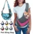 Pet Puppy Carrier S/L Outdoor Travel Dog Shoulder Bag Mesh Oxford Single Comfort Sling Сумка Tote Сумка