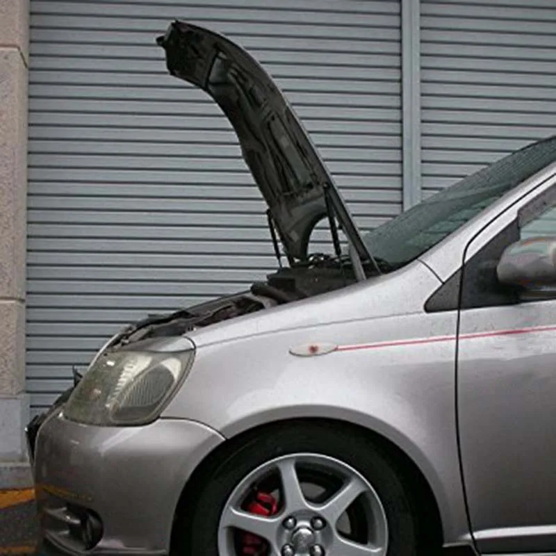Для Toyota Yaris, echo Vitz 1999-2005 шрифт капота изменить газовые стойки подъем поддержка Амортизатор аксессуары для амортизаторов